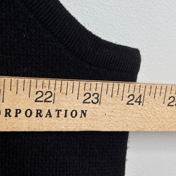 VTG Christmas Sweater Vest 1X Croft & Barrow Embroidered Floral Poinsettia Plaid - Picture 7 of 8